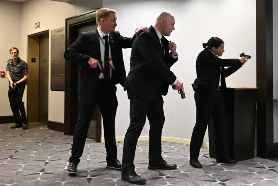 Trump Evacuated After Gunshots Near Correspondents Gathering